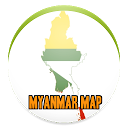 Simple Myanmar Map Offline mobile app icon