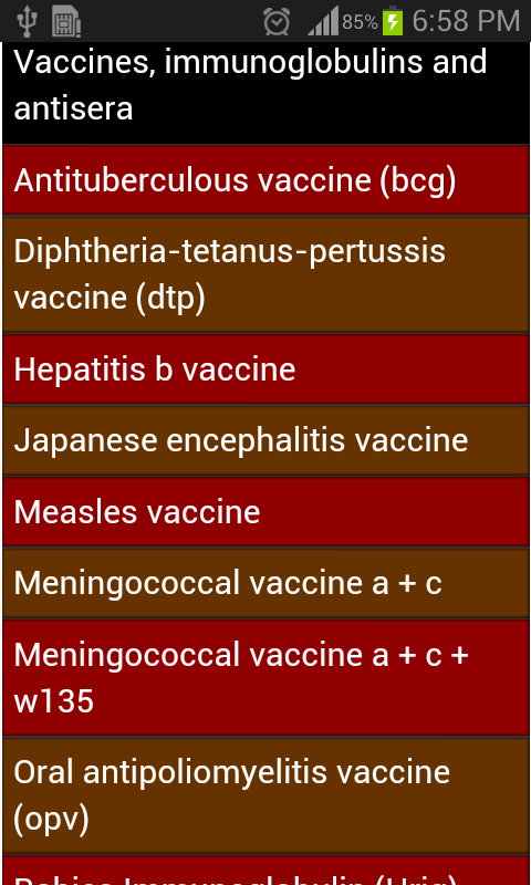 nursing guide Screen 2