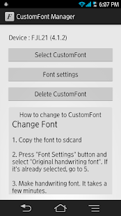 How to install CustomFont Manager 1.0.5 apk for bluestacks