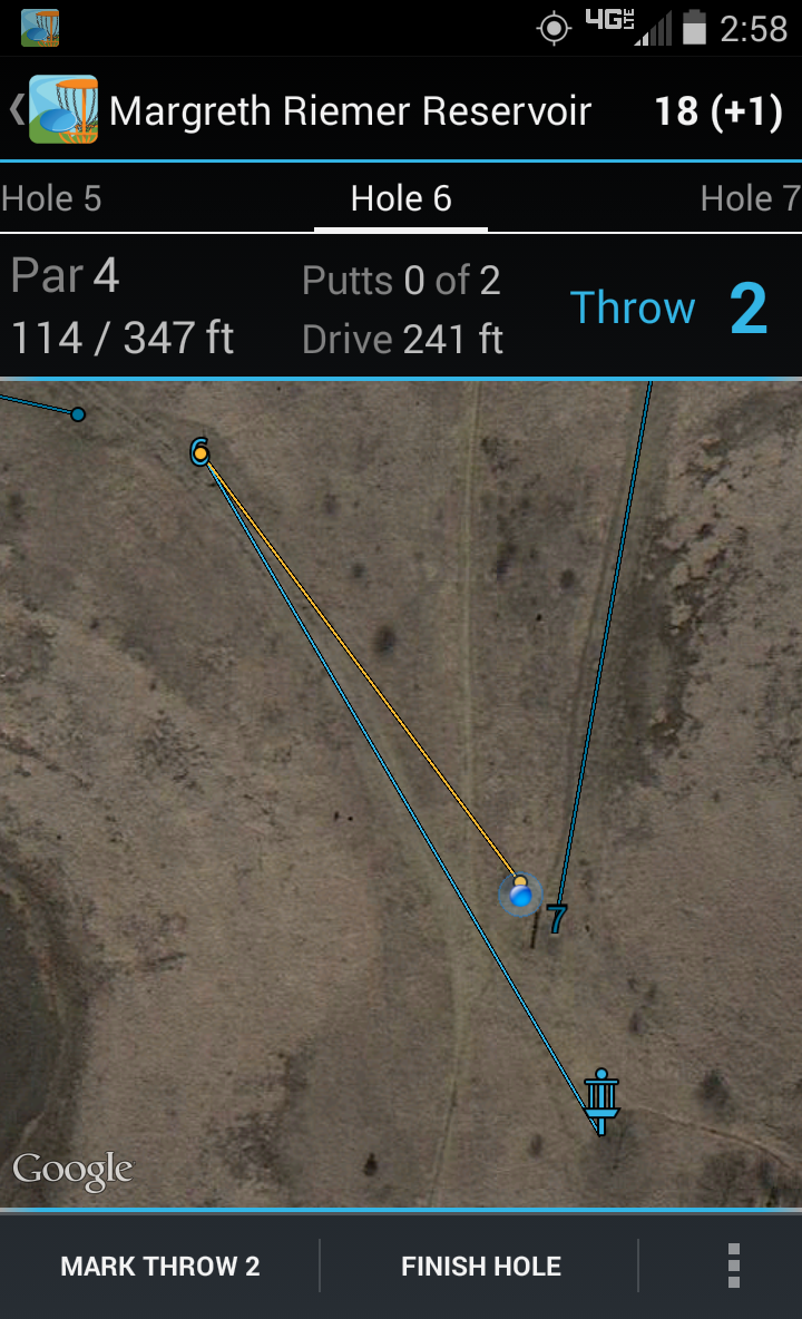 Disc Golf Fanatic-Course Guide Screen 2