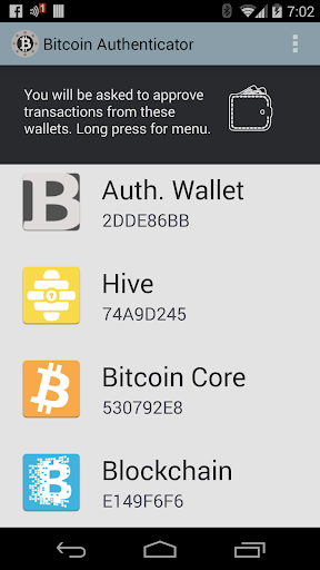 Bitcoin Authenticator