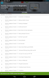 Learn MySQL Database Tutorials poster 8