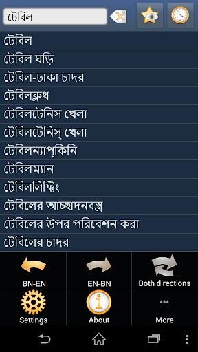 Bengali English dictionary