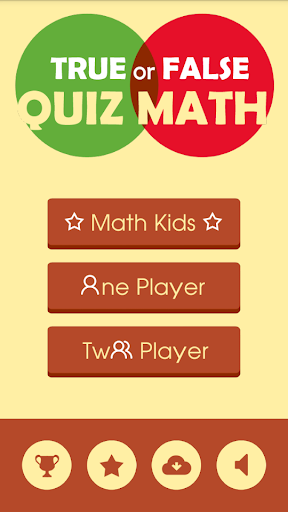 True or False - Quiz Math