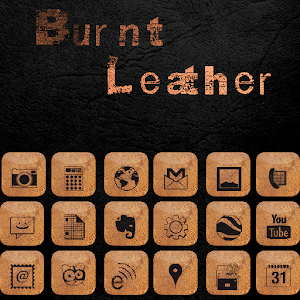Burnt Leather ADW Theme