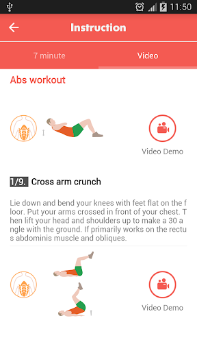 Abs workout 7 minutes