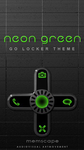 GO Locker NEON GREEN Theme