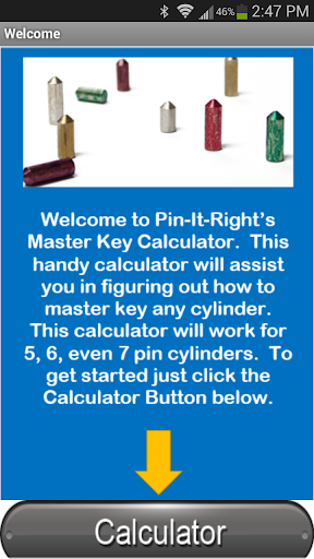 Master Key Calculator