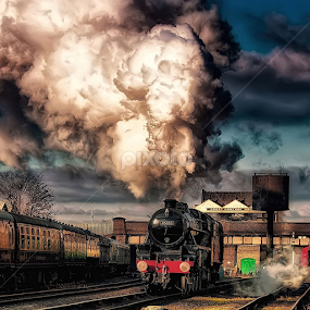 The Good Old Days by Martin Crush - Transportation Trains