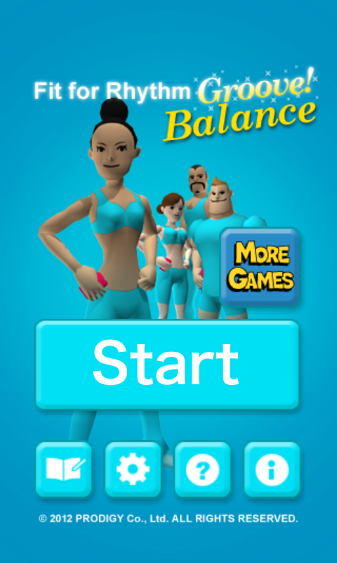 Android application Fit for Rhythm Groove! Balance screenshort
