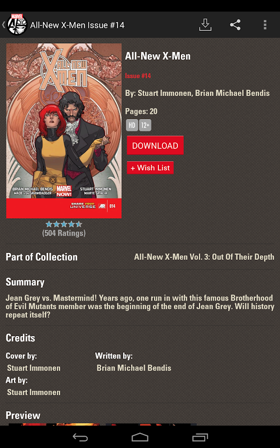 Marvel Comics - Android Apps on Google Play