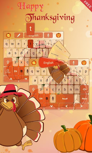 Thanksgiving GO Keyboard Theme