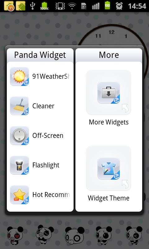 91 Pandahome Pro - screenshot