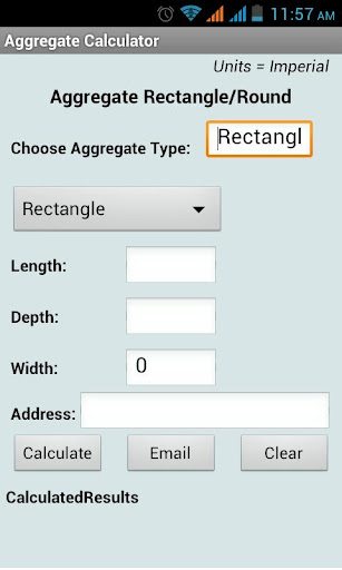 Aggregate Calculator