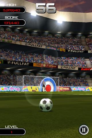 Flick Soccer! Screen 2