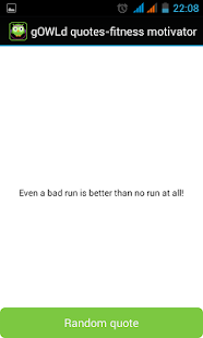 How to install gOWLd quotes-fitness motivator lastet apk for android