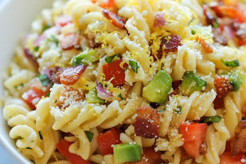 Bacon Avocado Pasta