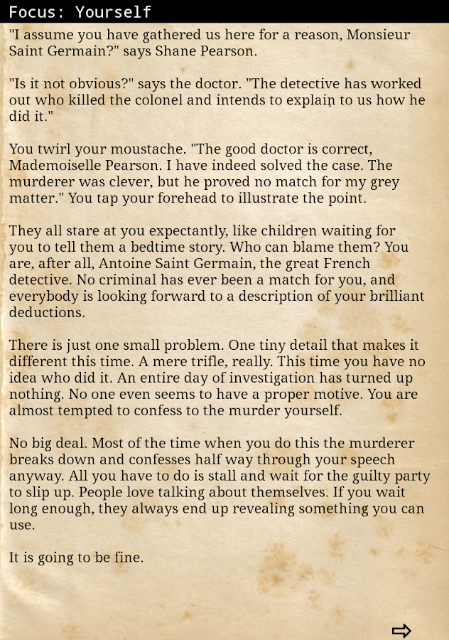   Death off the Cuff – Capture d'écran 