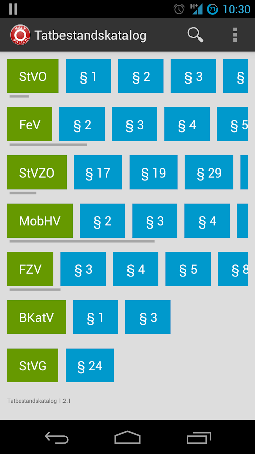 Tatbestandskatalog - Android Apps on Google Play