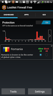 LostNet NoRoot Firewall