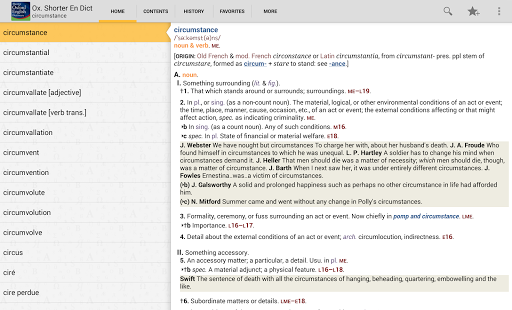 Oxford Shorter English Dict TR Screenshots 5