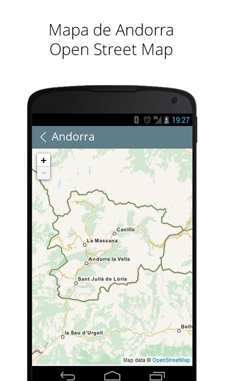 Andorra Mapa Offline PRO Screen 2