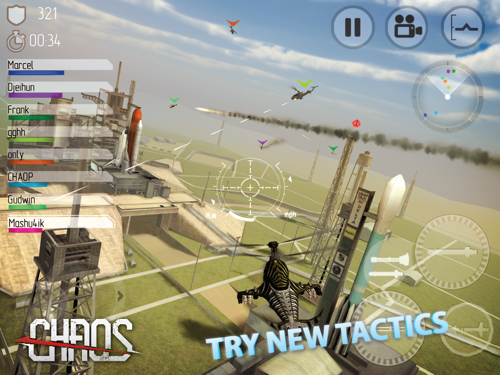 CHAOS Combat Helicopter HD #1 - screenshot