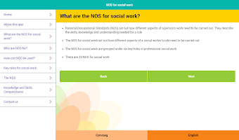 NOS for social work APK צילום מסך #4