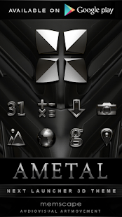 AMETAL Designer Clock Widget Screenshots 13
