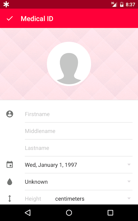 Medical ID (Free) Emergency Android Apps on Google Play