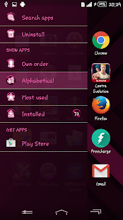 Free Xperien Full Pink X Theme APK for Android