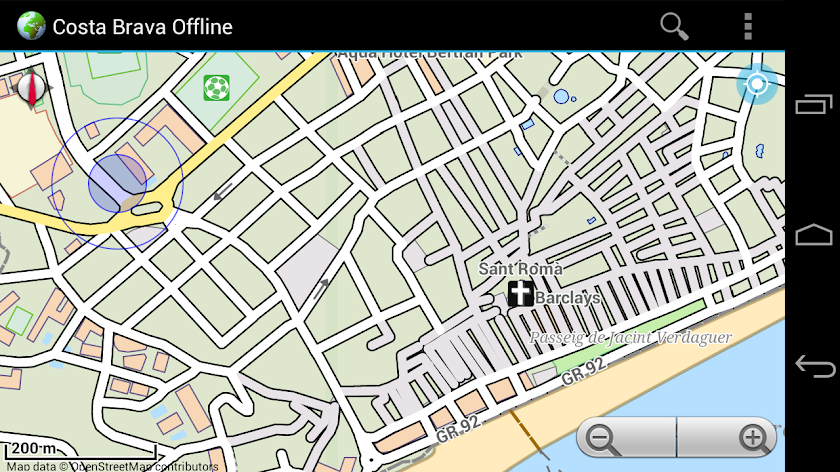 Offline Map Costa Brava, Spain Screen 3