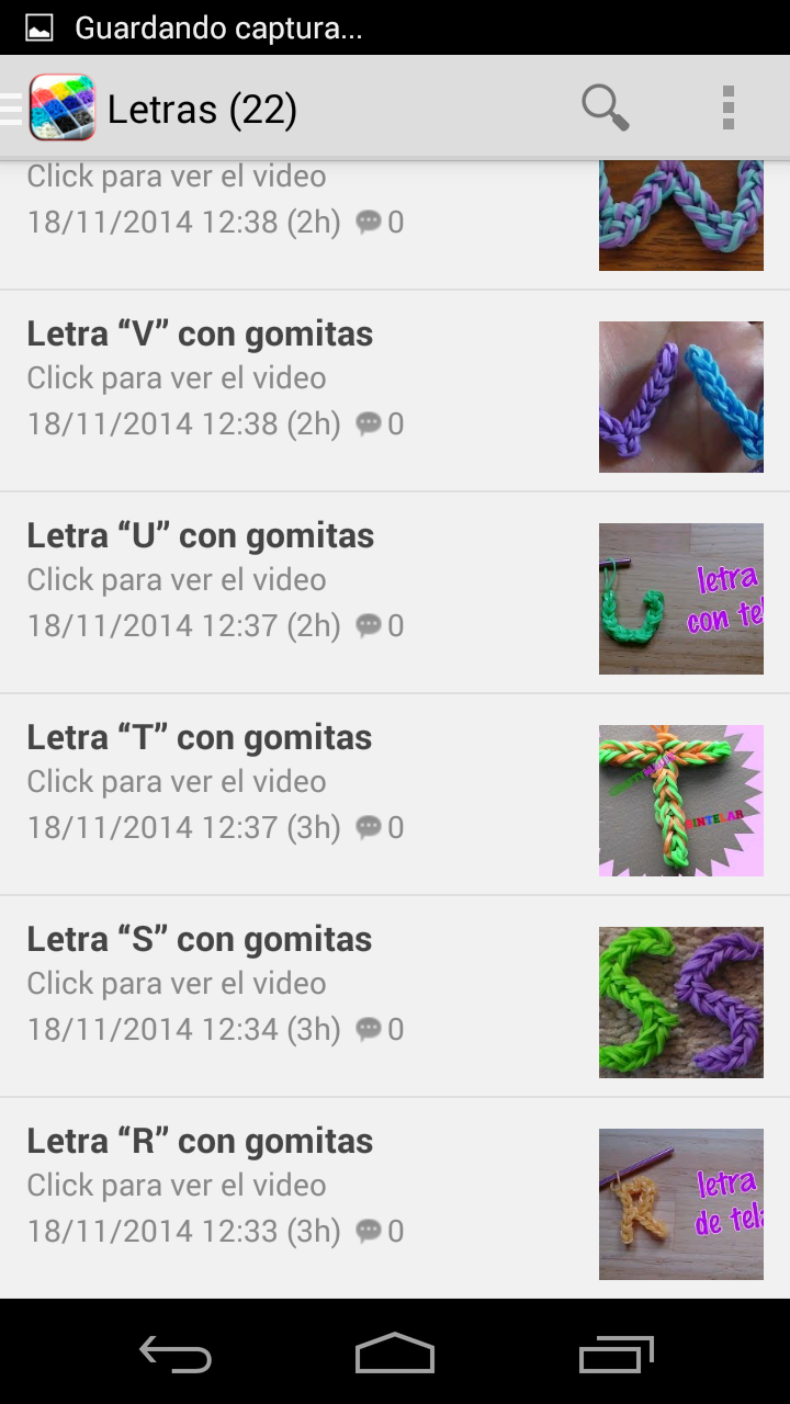 Rubber Bands Bracelets Screen 3