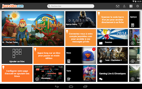 Jeuxvideo.com tablette Screenshots 0