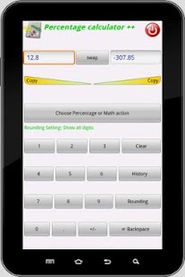 Percentage Calculator ++ Screenshots 0