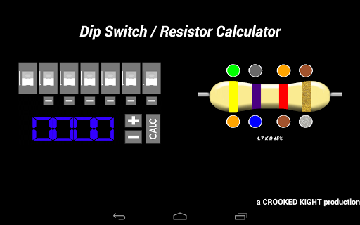 【免費工具App】Dip Switch / Resistor Calc.-APP點子