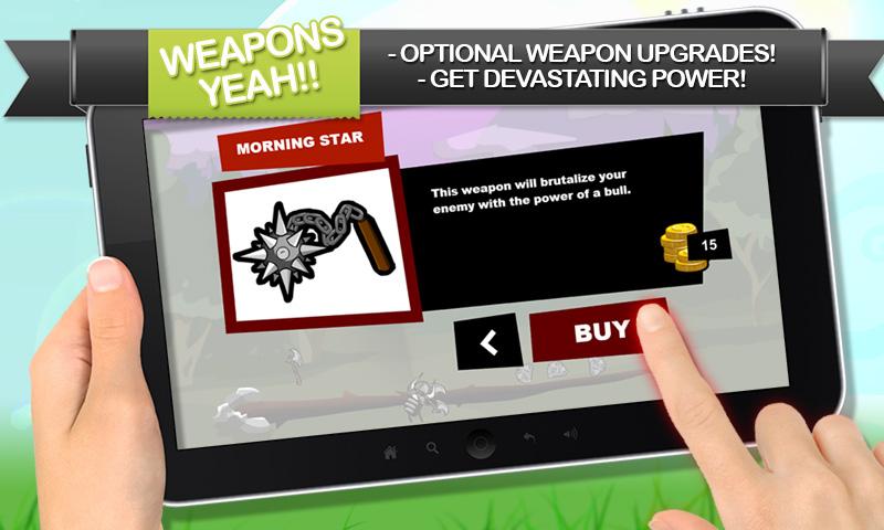Finger VS Axes Screen 3