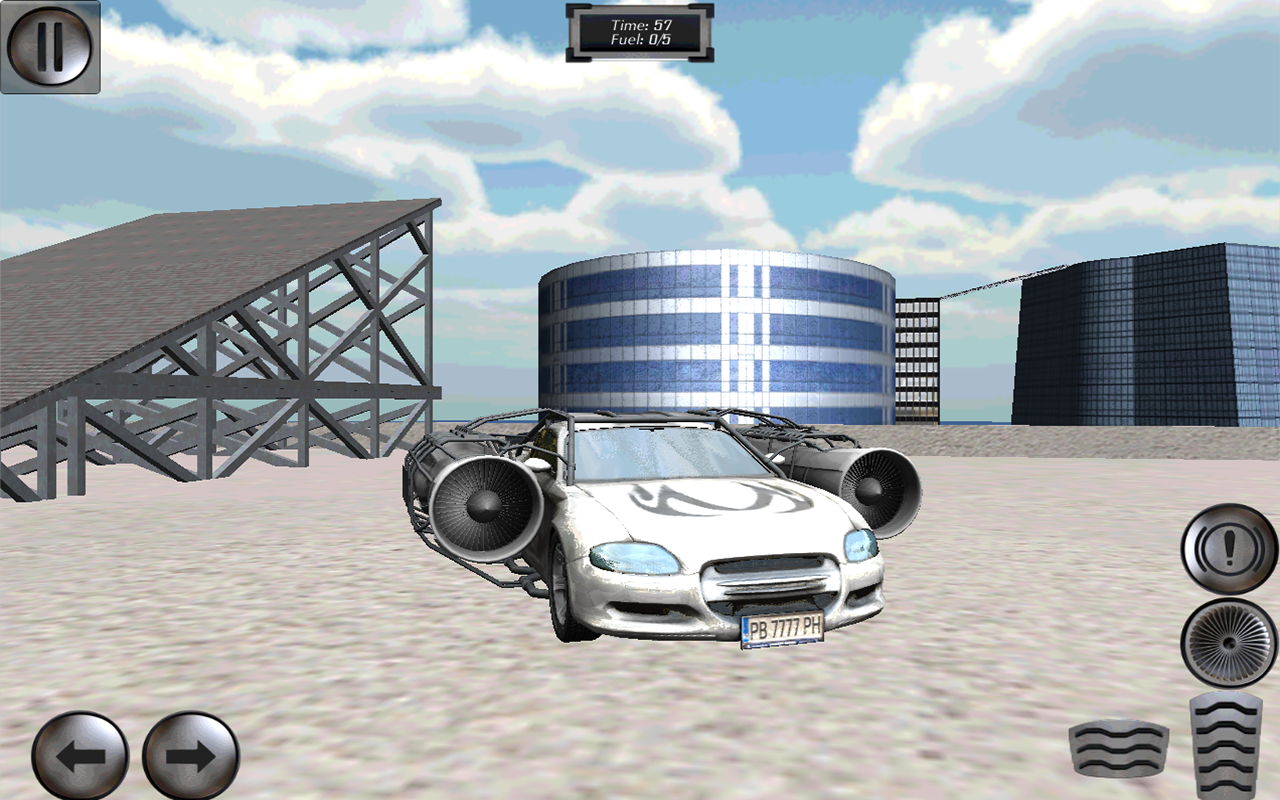    Jet Car - Extreme Jumping- screenshot  