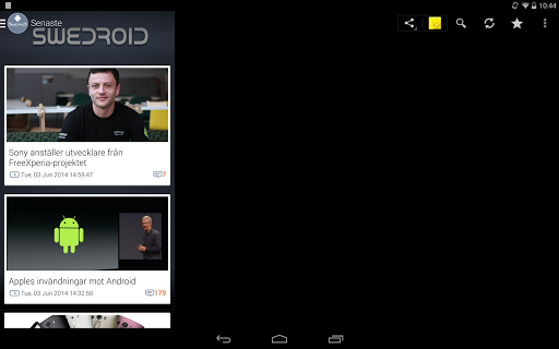 【免費新聞App】Swedroid för Android-APP點子