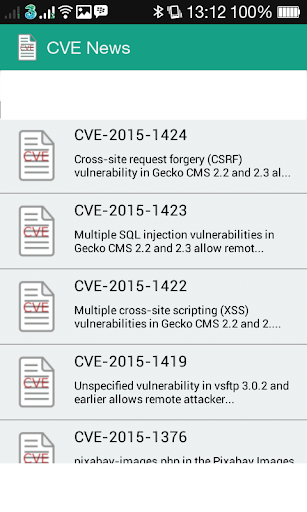 CVE News