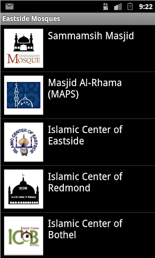 Eastside Mosques