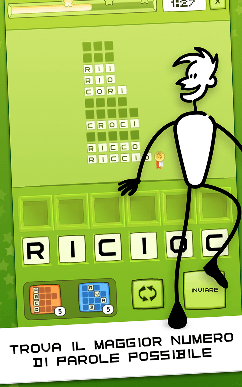 Android application Letter Zap Classic screenshort