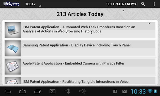 iPaperz Tech Patent News