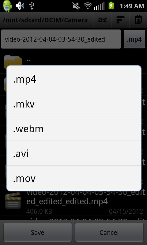 Video Toolbox editor - screenshot