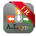 A.I.type French Predictionary logo