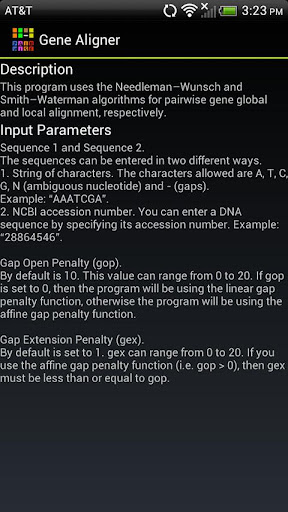 【免費教育App】Gene Aligner-APP點子