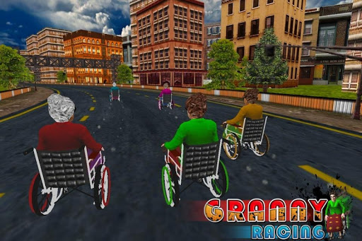 Granny Racing 3D Fun Game