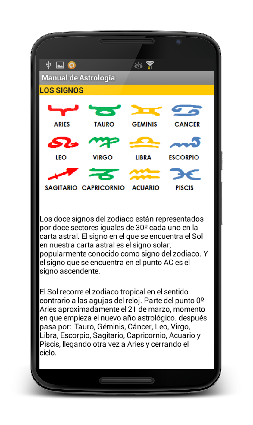 Manual de Astrología Screen 3