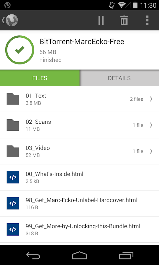 µTorrent® Pro - Torrent App - screenshot