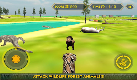 Wild Forest Snake Attack 3D poster 11